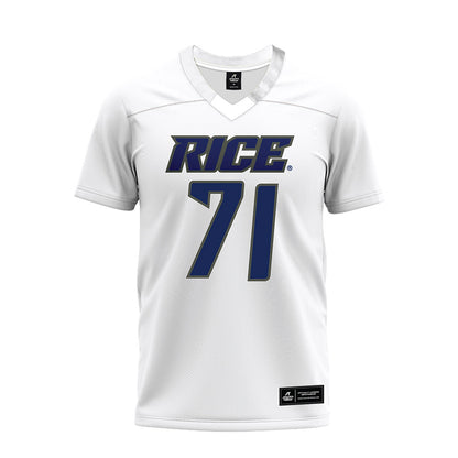 Rice - NCAA Football : Clay Servin - Premium Football Jersey