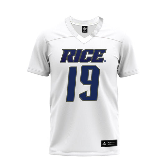 Rice - NCAA Football : Jeremiah Williams - Premium Football Jersey-0