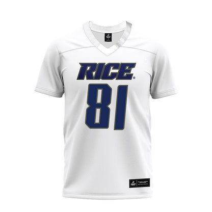 Rice - NCAA Football : Braylen Walker - Premium Football Jersey-0