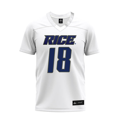 Rice - NCAA Football : Conor Hunt - Premium Football Jersey