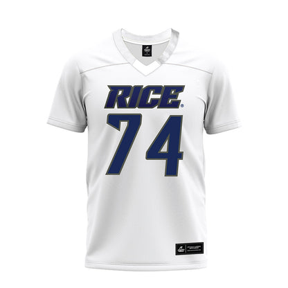 Rice - NCAA Football : Brad Baur - Premium Football Jersey