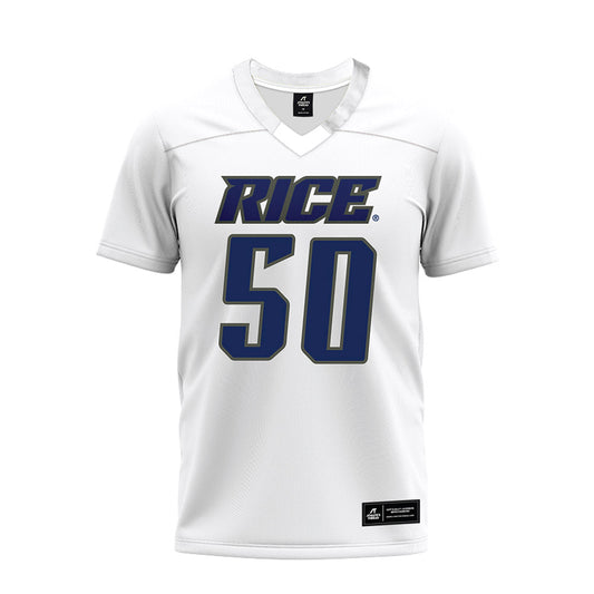 Rice - NCAA Football : Patrick Valent - Premium Football Jersey