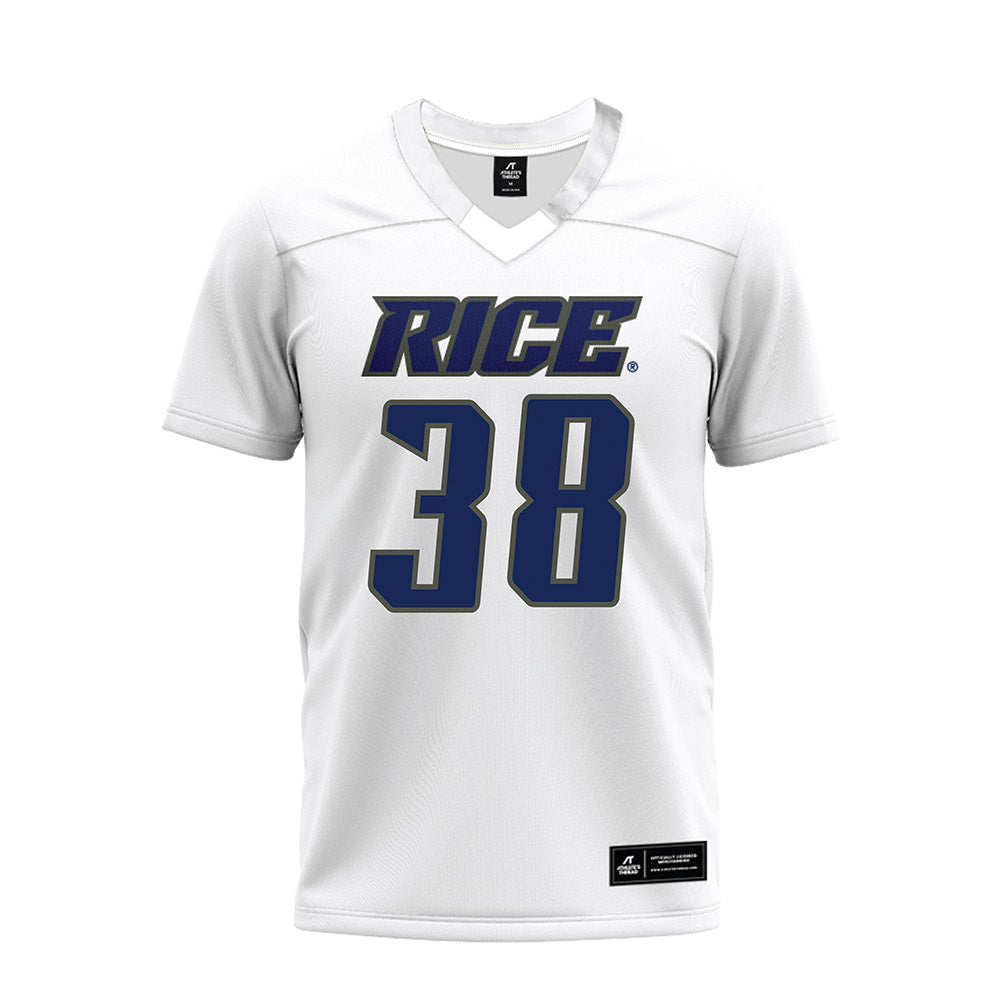 Rice - NCAA Football : Shepherd Bowling - Premium Football Jersey-0