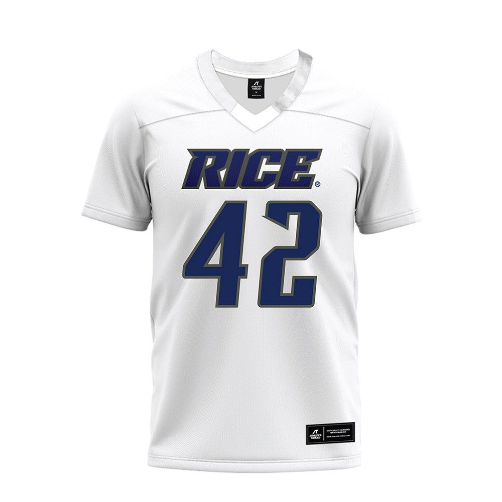 Rice - NCAA Football : DeReyon Jenkins - Premium Football Jersey-0