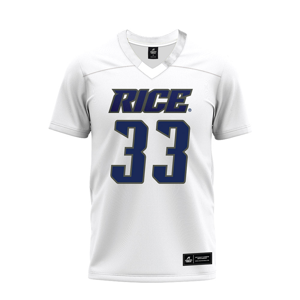 Rice - NCAA Football : Myron Morrison - Premium Football Jersey