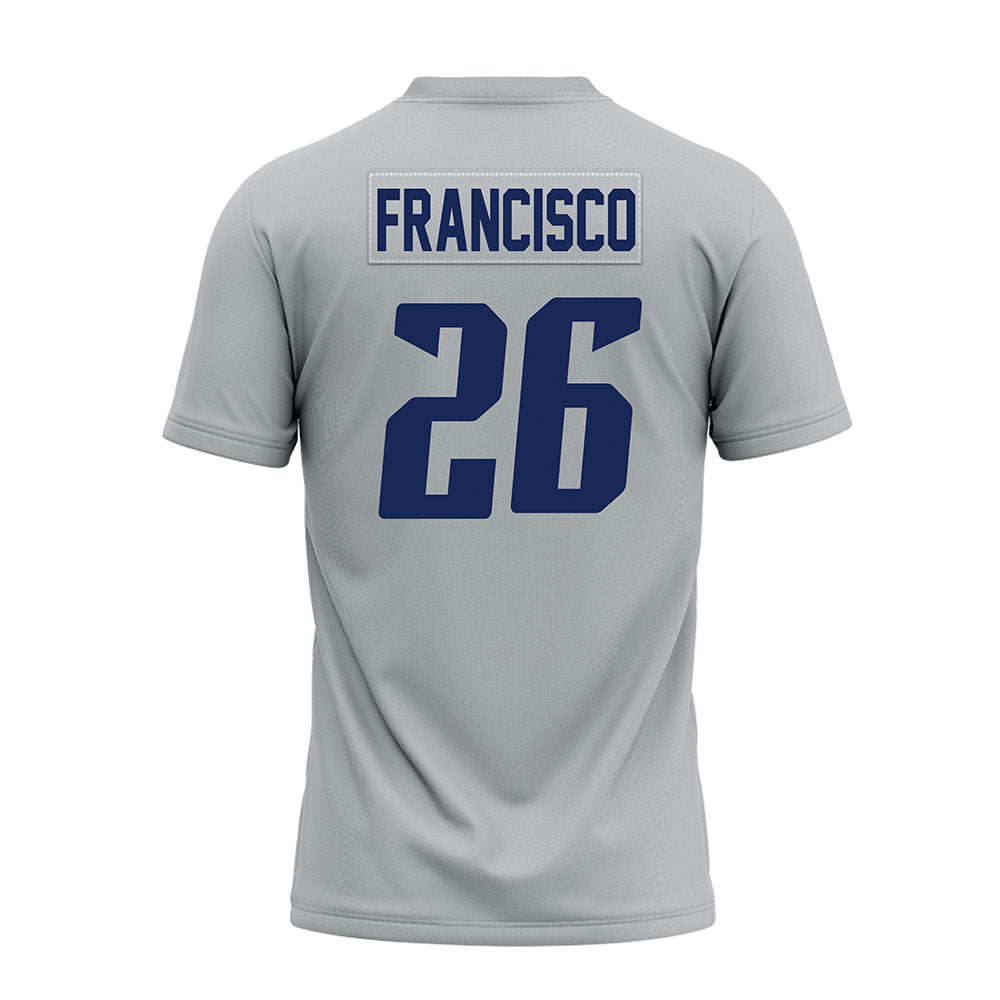 Rice - NCAA Football : Christian Francisco - Mid Grey Premium Football Jersey