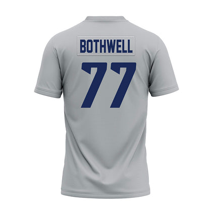 Rice - NCAA Football : Ian Bothwell - Mid Grey Premium Football Jersey-1