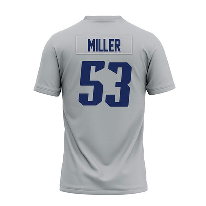 Rice - NCAA Football : Luke Miller - Mid Grey Premium Football Jersey-1