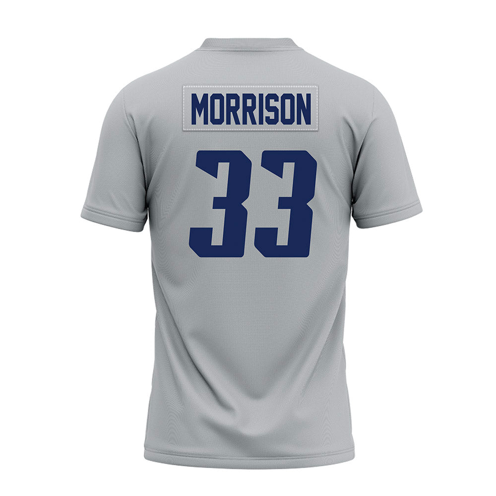 Rice - NCAA Football : Myron Morrison - Mid Grey Premium Football Jersey