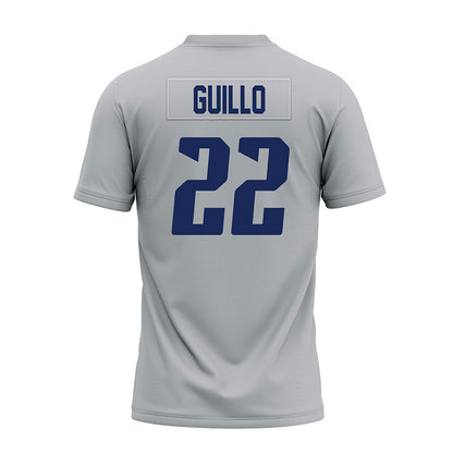 Rice - NCAA Football : Ryan Guillo - Mid Grey Premium Football Jersey