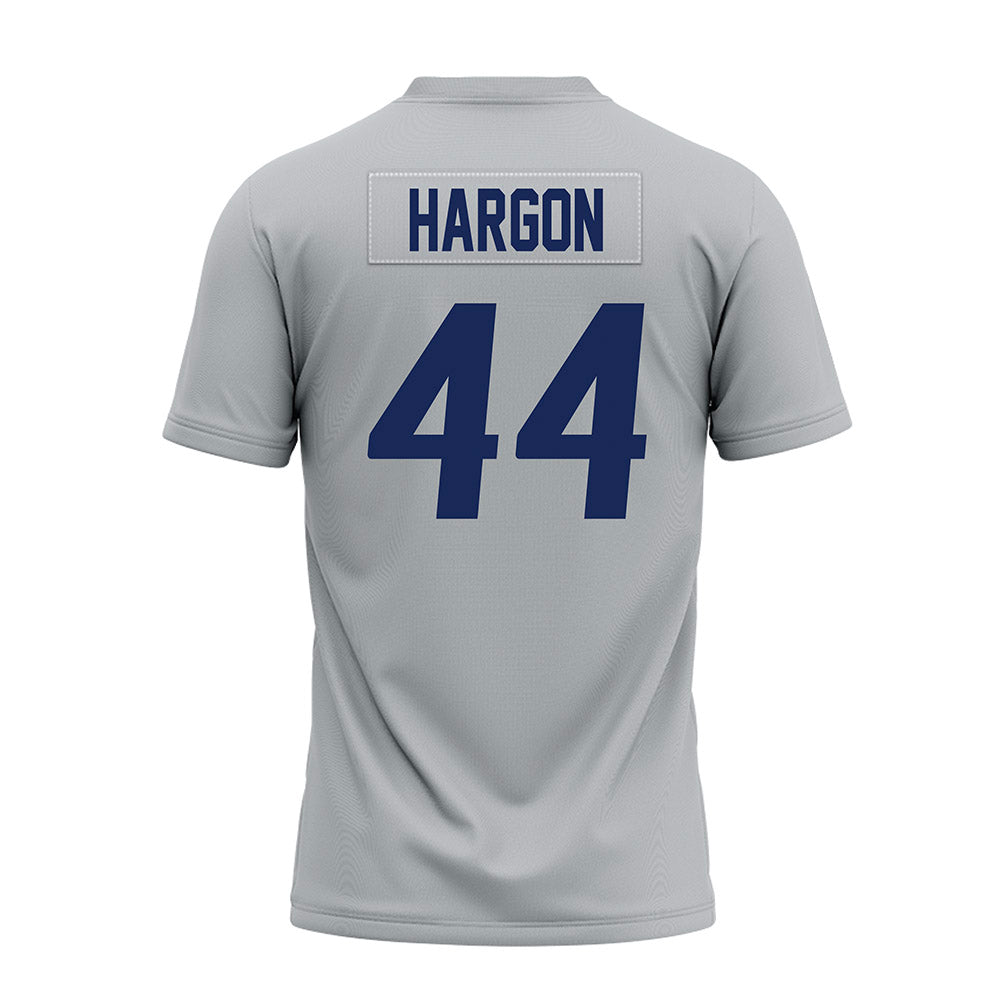 Rice - NCAA Football : Geron Hargon - Mid Grey Premium Football Jersey