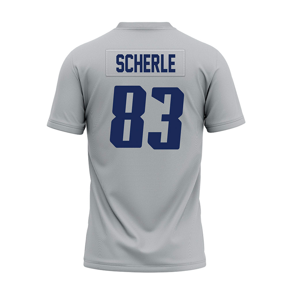 Rice - NCAA Football : Alexander Scherle - Mid Grey Premium Football Jersey