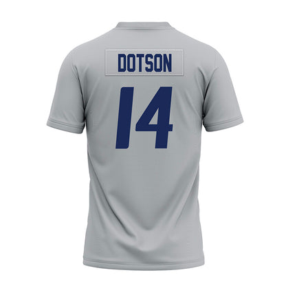 Rice - NCAA Football : Ephraim Dotson - Mid Grey Premium Football Jersey