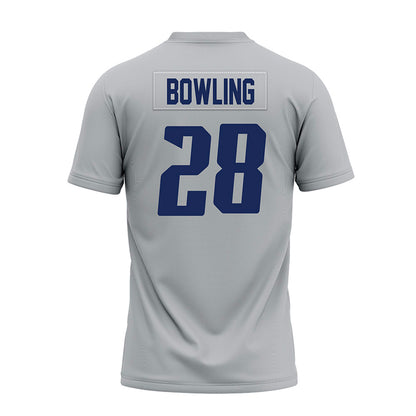 Rice - NCAA Football : Shepherd Bowling - Mid Grey Premium Football Jersey