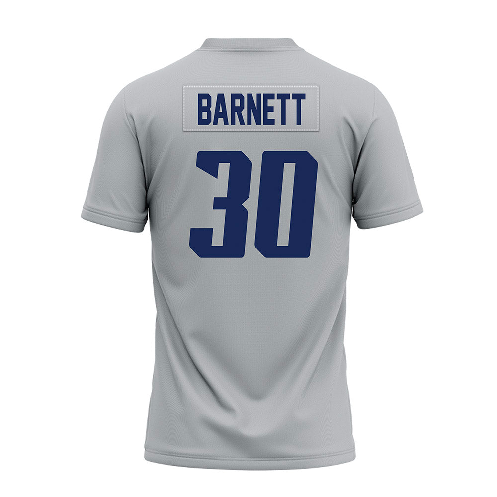 Rice - NCAA Football : Micah Barnett - Mid Grey Premium Football Jersey