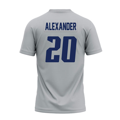 Rice - NCAA Football : Daelen Alexander - Mid Grey Premium Football Jersey