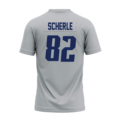Rice - NCAA Football : Alexander Scherle - Mid Grey Premium Football Jersey-1