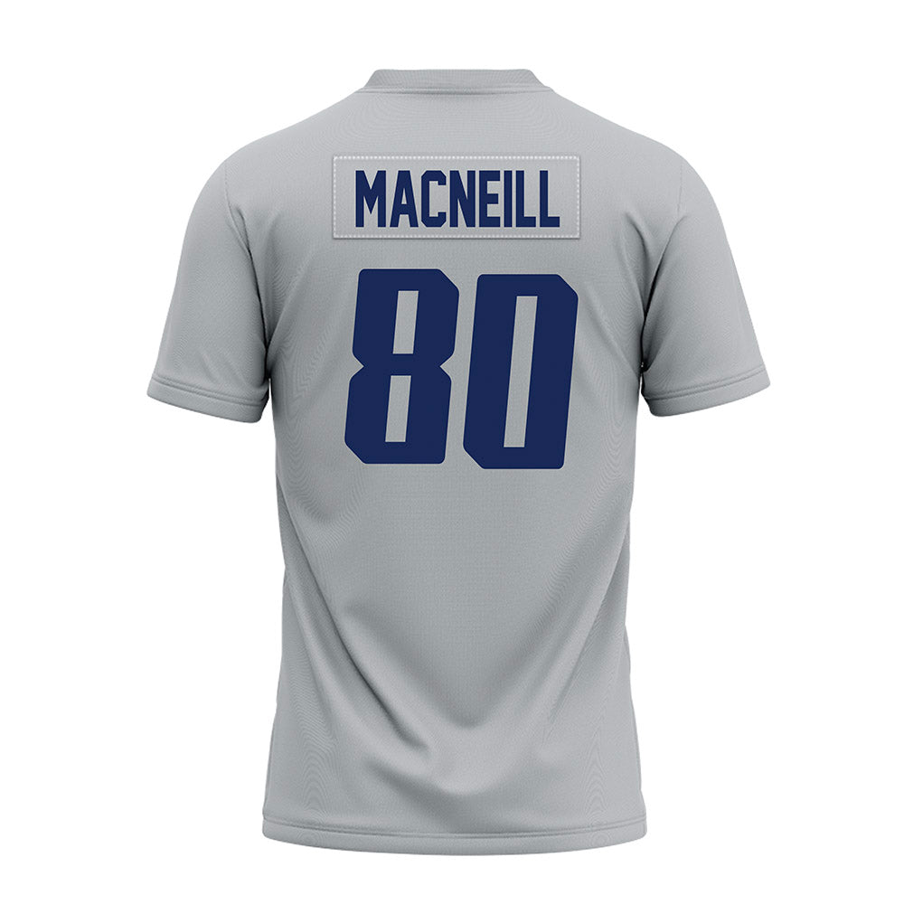 Rice - NCAA Football : Rawson MacNeill - Mid Grey Premium Football Jersey