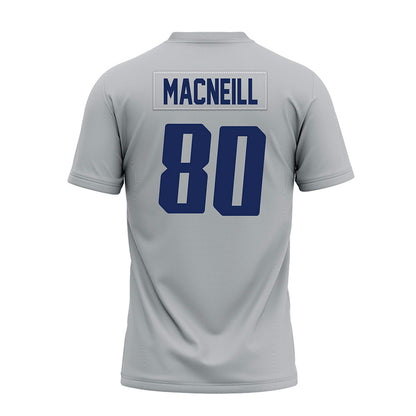 Rice - NCAA Football : Rawson MacNeill - Mid Grey Premium Football Jersey