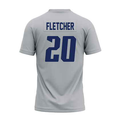 Rice - NCAA Football : Bailey Fletcher - Mid Grey Premium Football Jersey