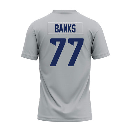 Rice - NCAA Football : Brant Banks - Mid Grey Premium Football Jersey