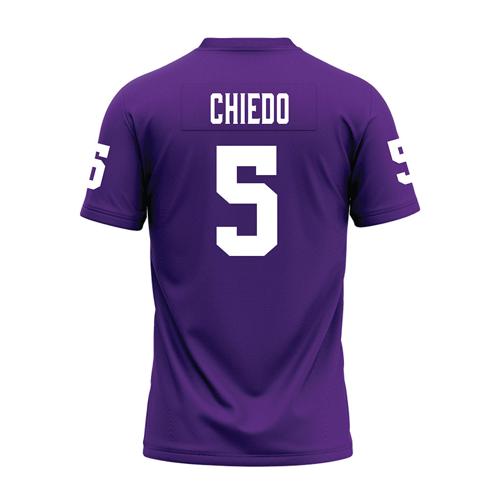 Furman - NCAA Football : Dylan Chiedo - Premium Football Jersey-1