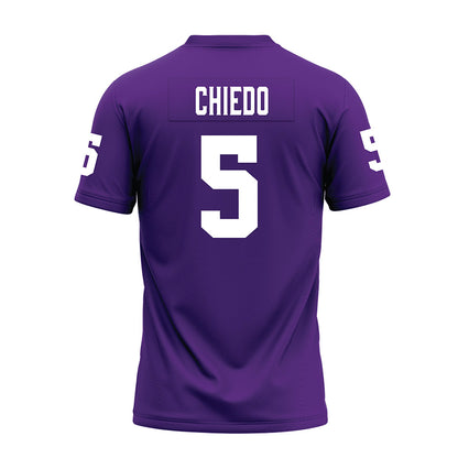 Furman - NCAA Football : Dylan Chiedo - Premium Football Jersey-1