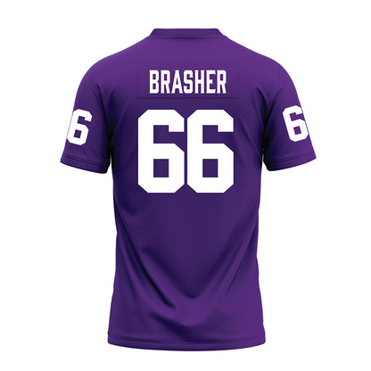 Furman - NCAA Football : Eli Brasher - Premium Football Jersey-1