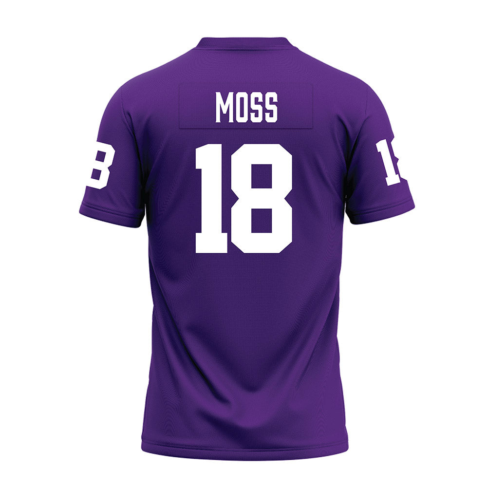 Furman - NCAA Football : Miles Moss - Premium Football Jersey