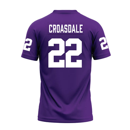 Furman - NCAA Football : Ben Croasdale - Premium Football Jersey