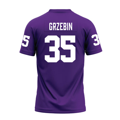 Furman - NCAA Football : Emmett Grzebin - Premium Football Jersey-1