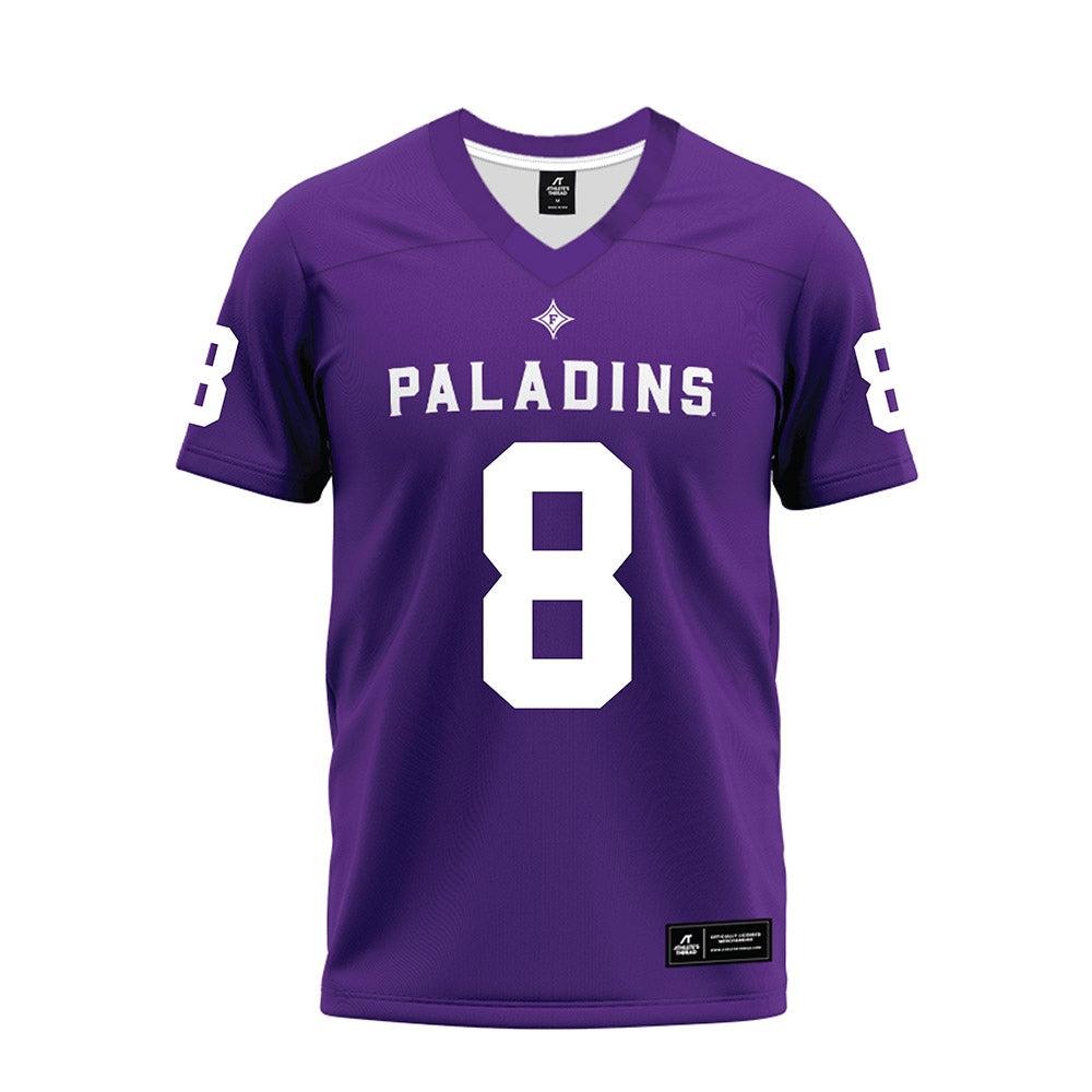 Furman - NCAA Football : Barry Dixon - Premium Football Jersey-0