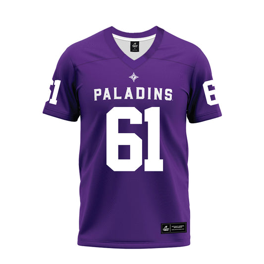 Furman - NCAA Football : Brady Smith - Premium Football Jersey-0
