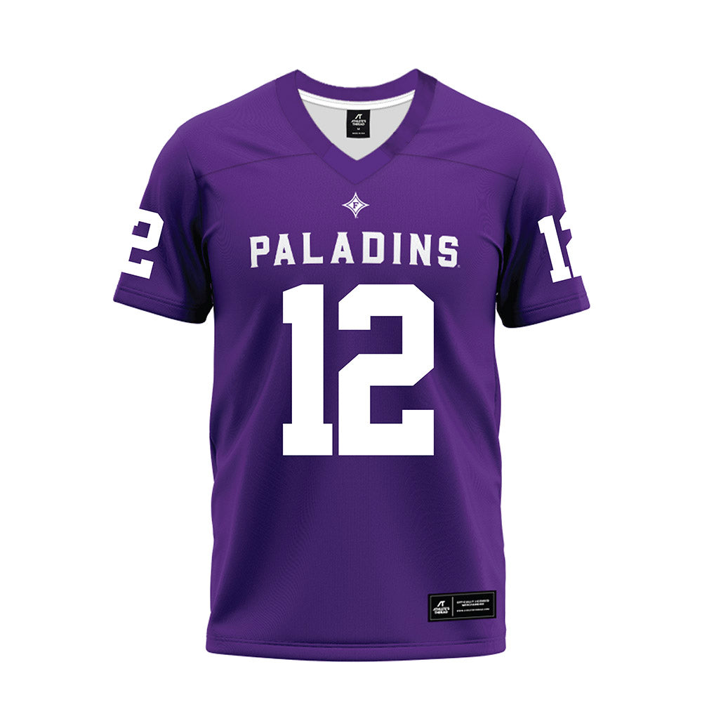 Furman - NCAA Football : Brady Geibel - Premium Football Jersey-0