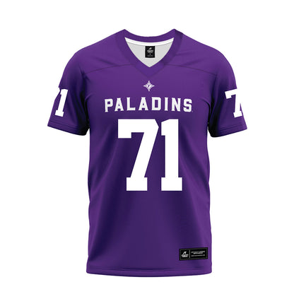 Furman - NCAA Football : Edwin Gaulding - Premium Football Jersey-0
