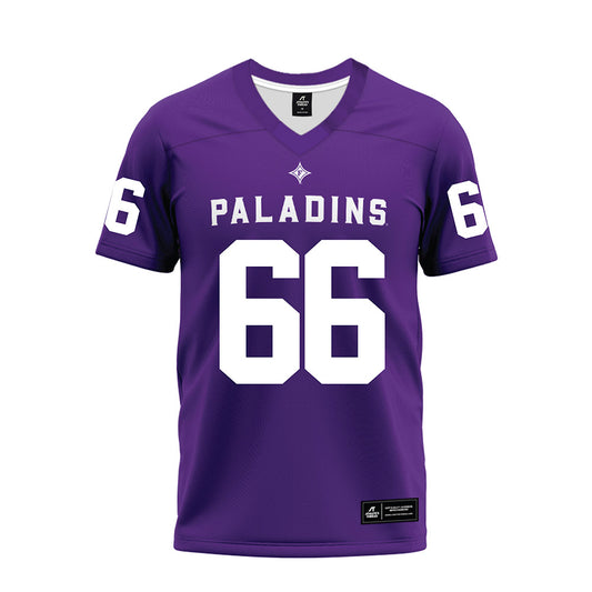 Furman - NCAA Football : Eli Brasher - Premium Football Jersey-0
