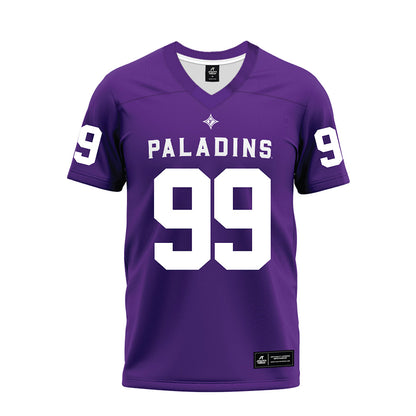 Furman - NCAA Football : Bruce Knauber - Premium Football Jersey-0