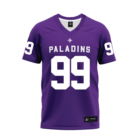 Furman - NCAA Football : Bruce Knauber - Premium Football Jersey-0