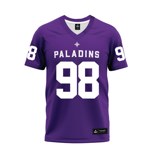 Furman - NCAA Football : Maddox Dykeman - Premium Football Jersey-0
