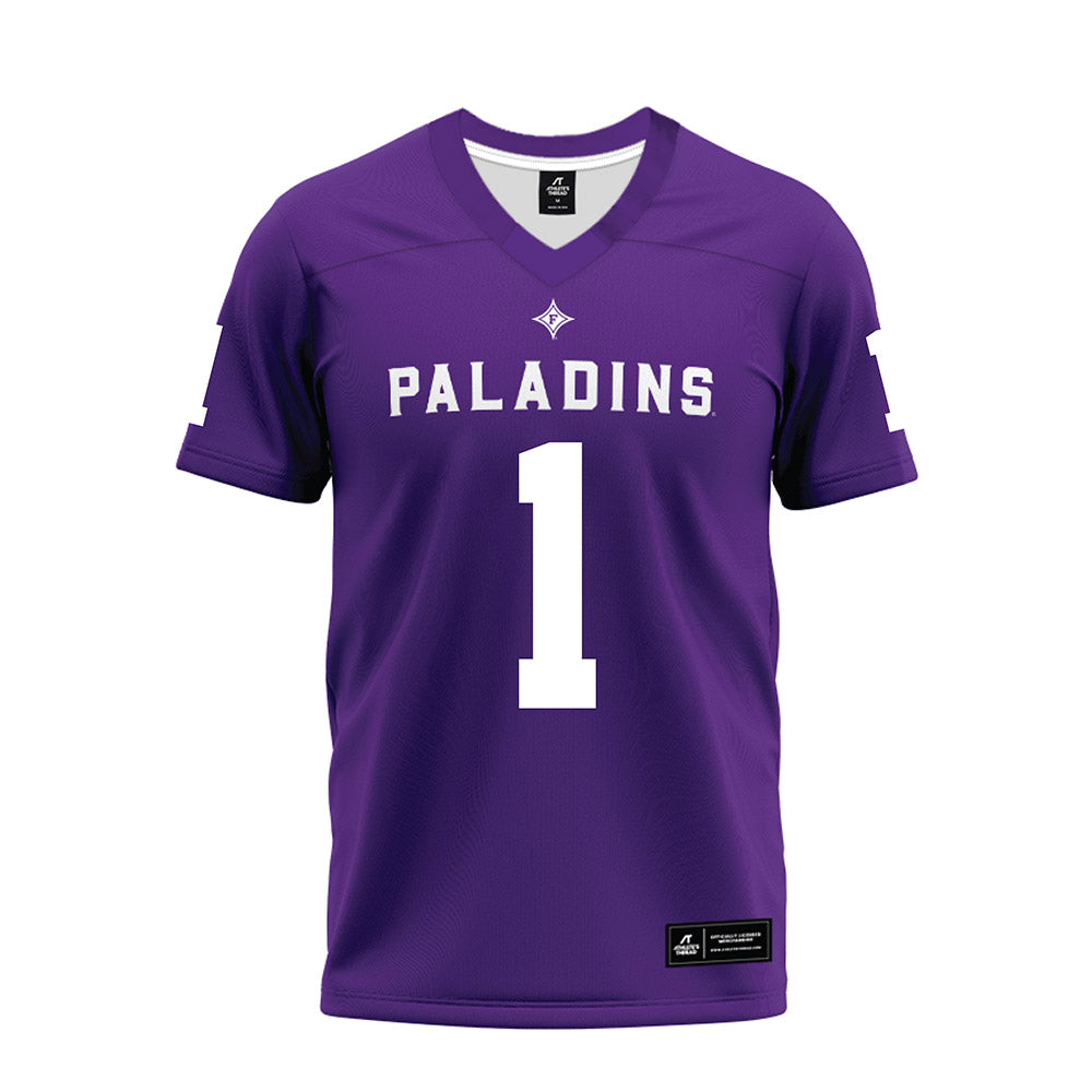 Furman - NCAA Football : Taylen Blaylock - Premium Football Jersey-0