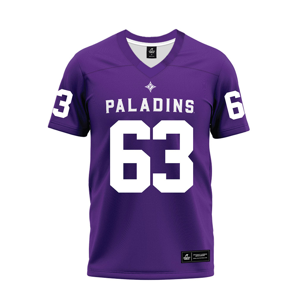 Furman - NCAA Football : Chase Polivchak - Premium Football Jersey-0