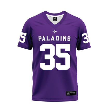 Furman - NCAA Football : Emmett Grzebin - Premium Football Jersey-0