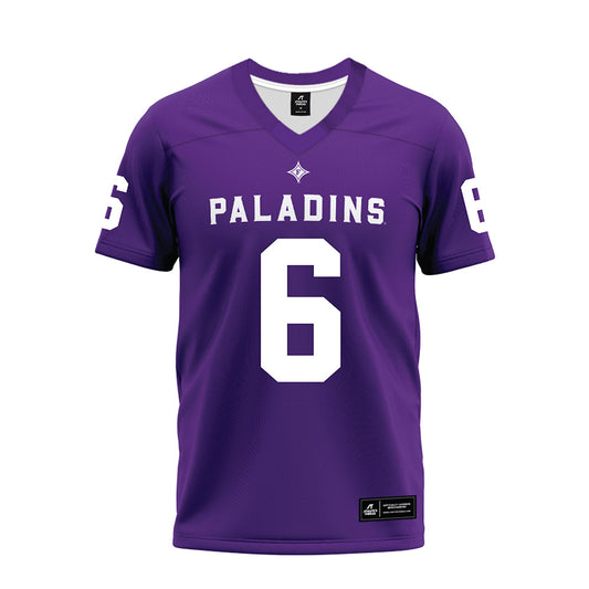 Furman - NCAA Football : Jeremiah Hall - Premium Football Jersey-0