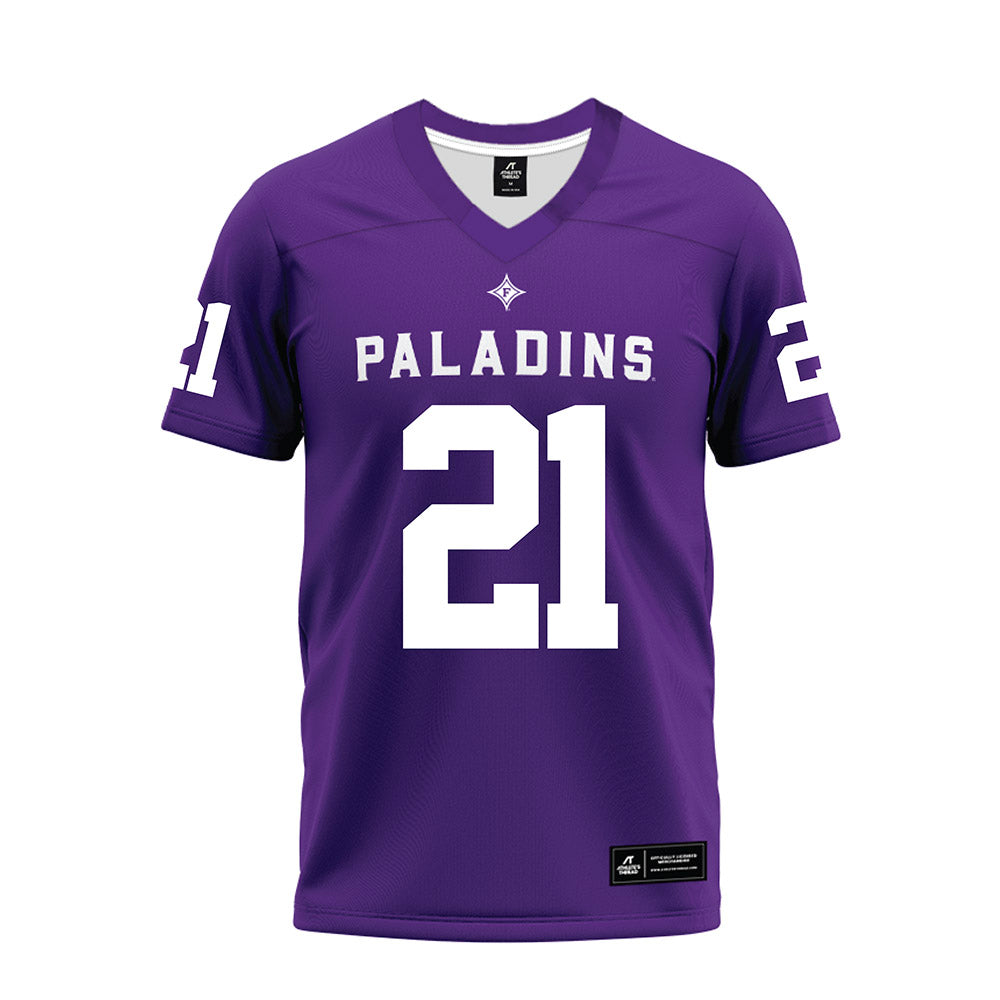 Furman - NCAA Football : Billy Lewis - Premium Football Jersey-0