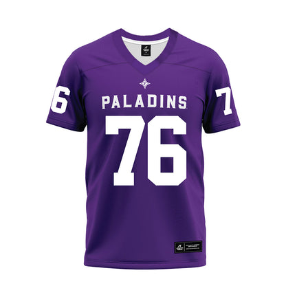 Furman - NCAA Football : Chase Gregorek - Premium Football Jersey-0
