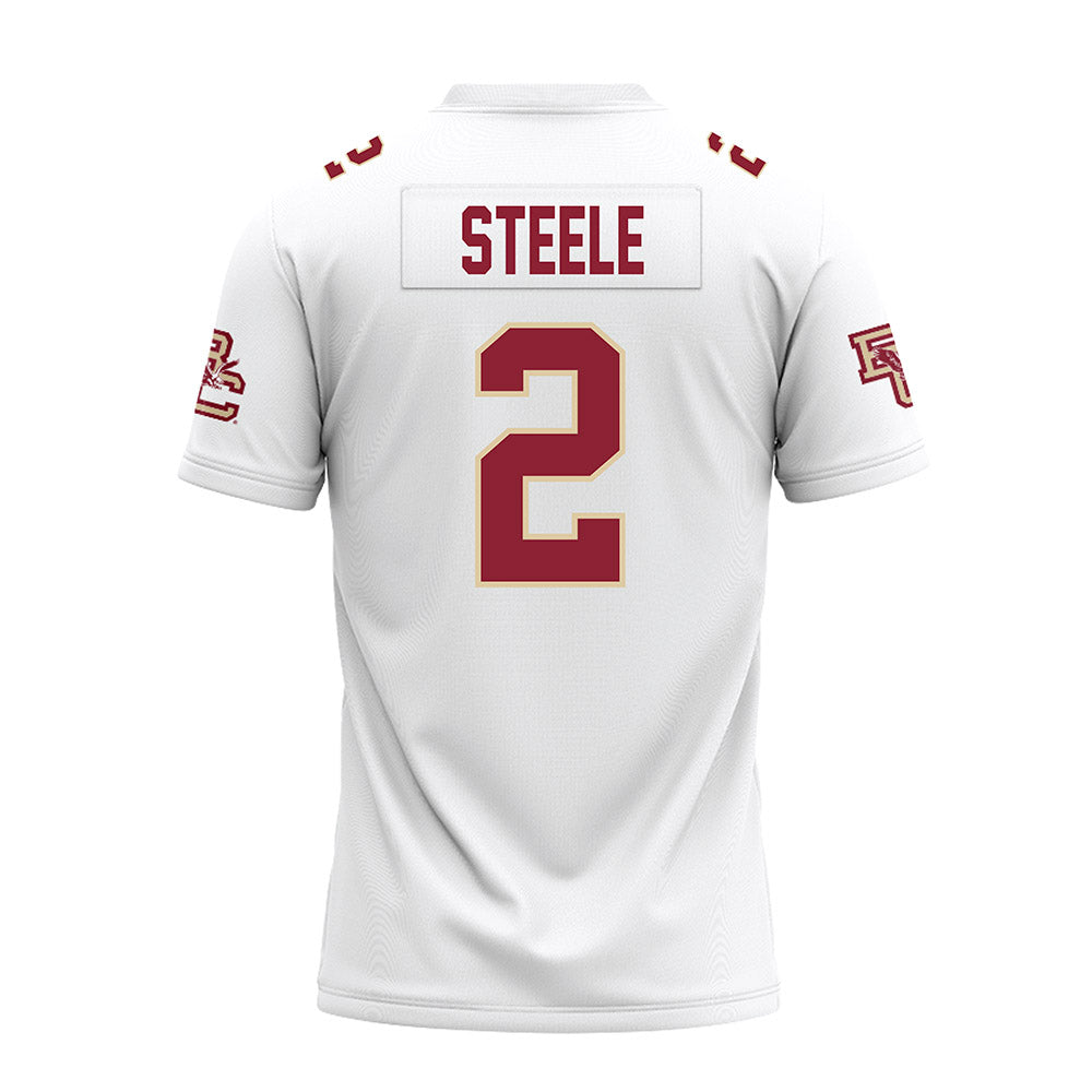 Boston College - NCAA Football : Bryce Steele - Premium Football Jersey