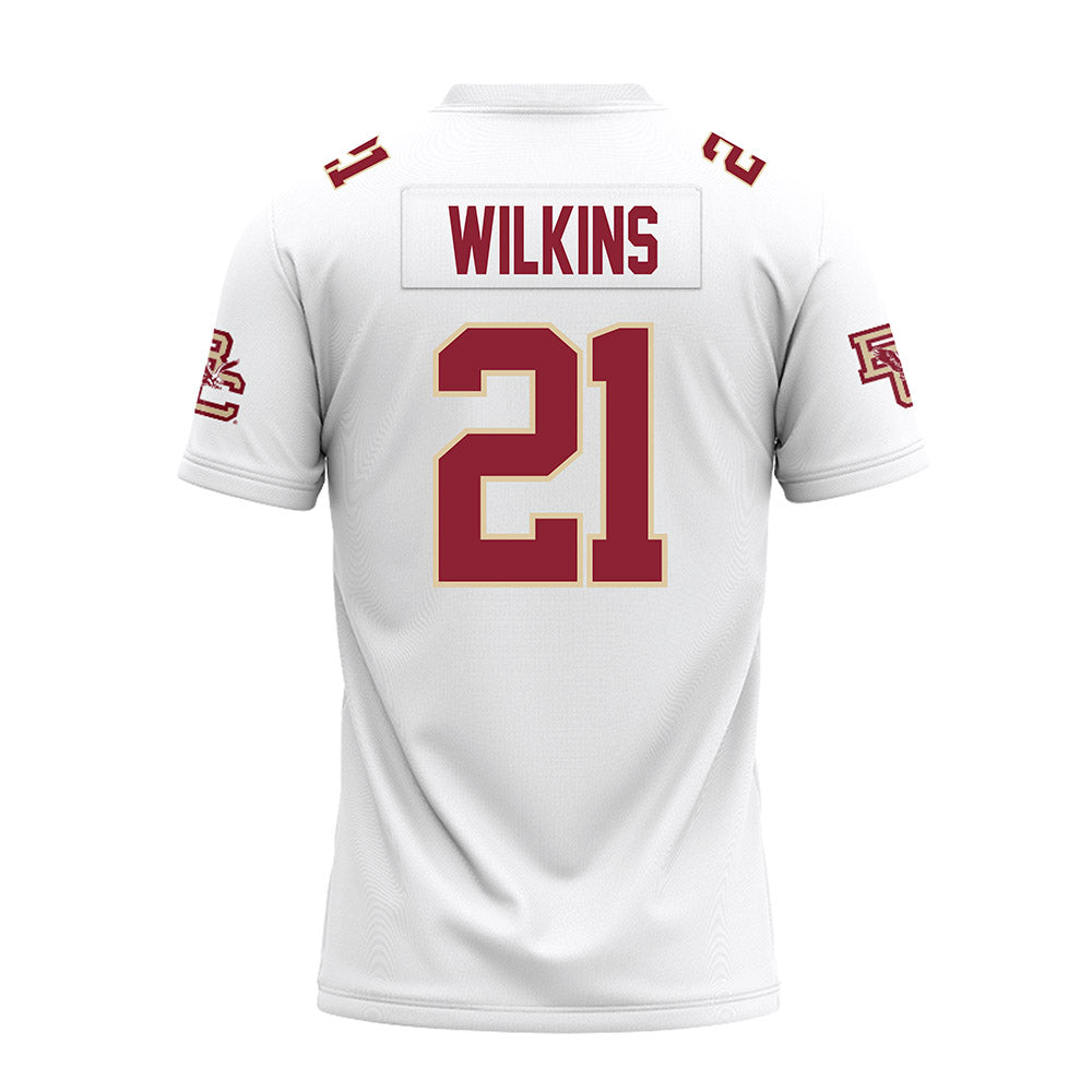 Boston College - NCAA Football : VJ Wilkins - Premium Football Jersey-1