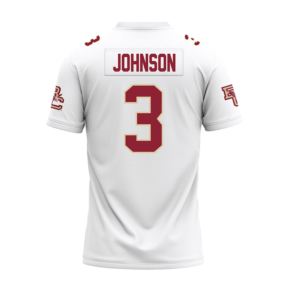 Boston College - NCAA Football : Khari Johnson - Premium Football Jersey