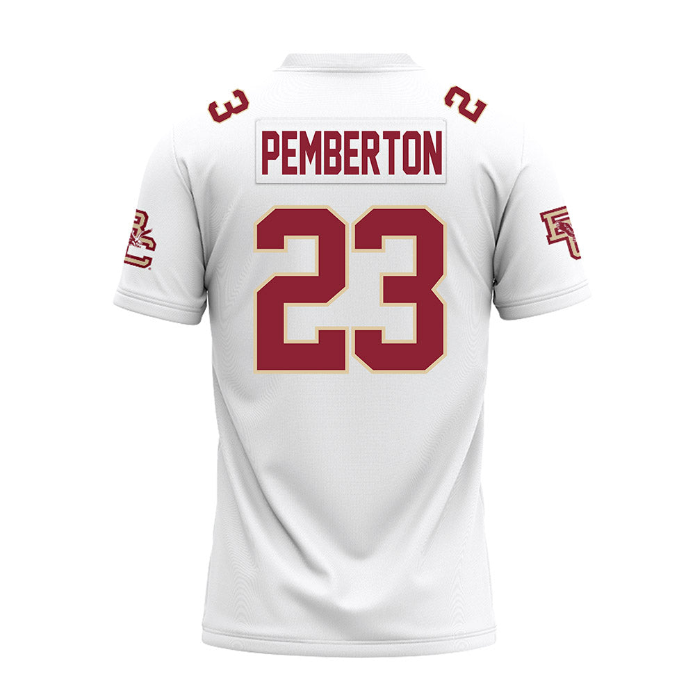 Boston College - NCAA Football : Vaughn Pemberton - Premium Football Jersey-1