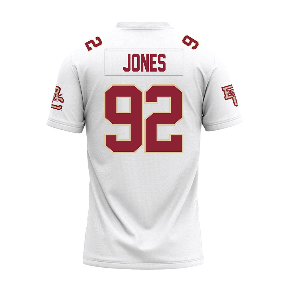 Boston College - NCAA Football : Caleb Jones - Premium Football Jersey